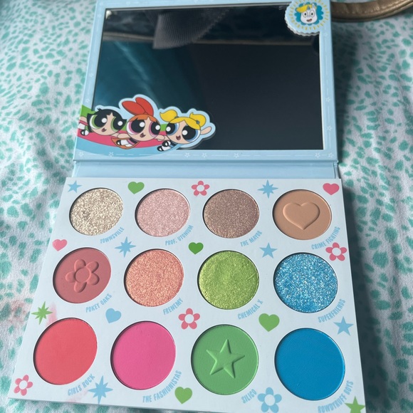Colourpop | Makeup | Colourpop X Powerpuff Girls Eyeshadow Palette ...